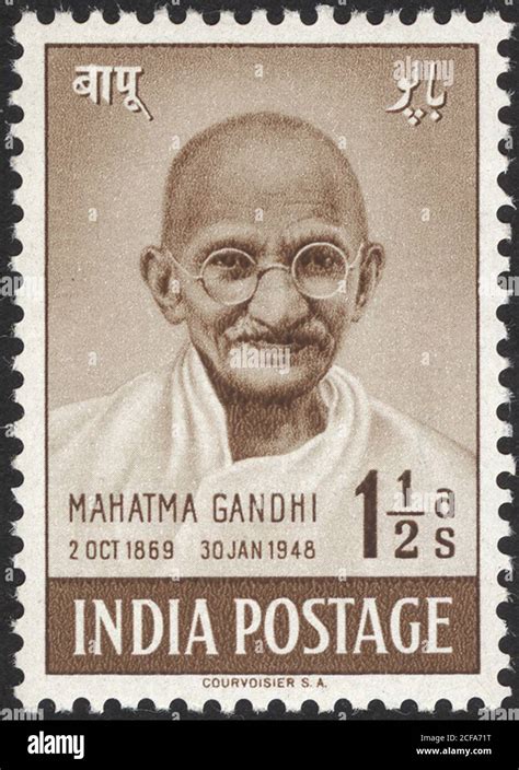 Postage stamps of the India. Stamp printed in the India. Stamp printed by India Stock Photo - Alamy