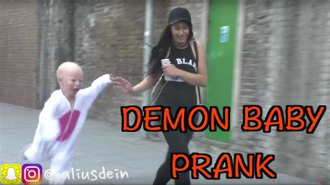 EVIL DEMON BABY PRANK! - YouTube