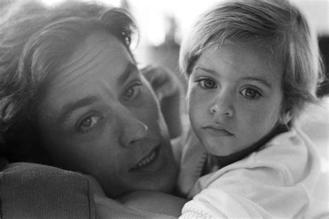 Alain Delon with his son Anthony, 1966 - Raise your self-esteem