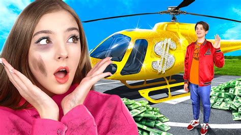 Poor Girl Fell in Love with a Millionaire | Giga Rich Crush Saved Broke’s Life! Building Secret ...