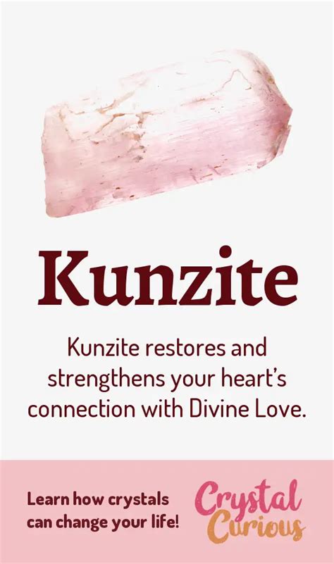 Kunzite Healing Properties & Benefits | Crystal Curious