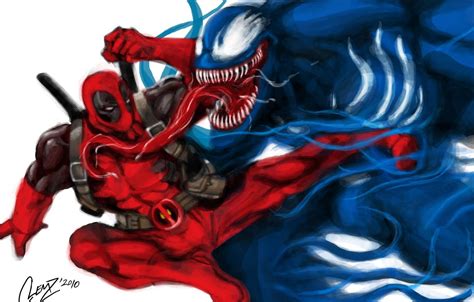 Symbiote Deadpool Wallpaper