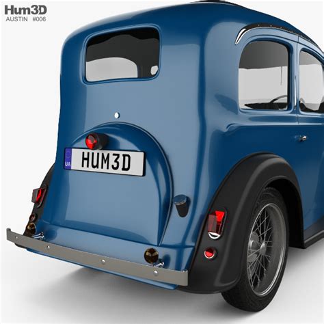 Austin 7 Ruby 1934 3D model - Vehicles on Hum3D