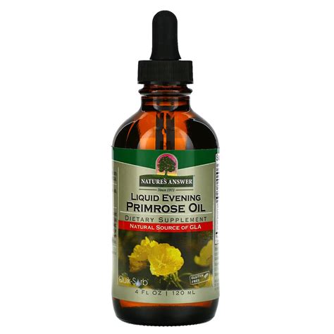 Nature's Answer, Liquid Evening Primrose Oil, 4 fl oz (120 ml)