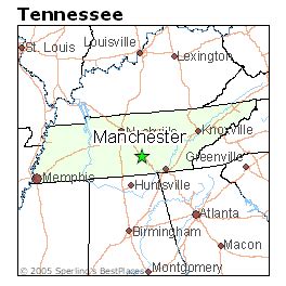 Best Places to Live in Manchester, Tennessee