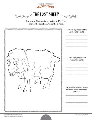 Bible Parable: The Lost Sheep | Teaching Resources