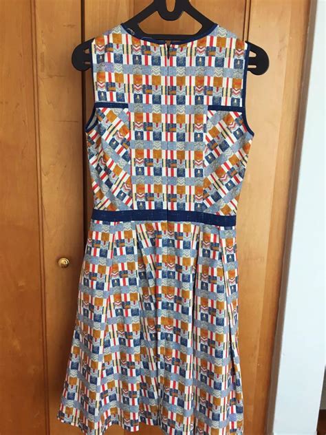 Vintage Checkered Pattern Dress, Women's Fashion, Dresses & Sets, Dresses on Carousell