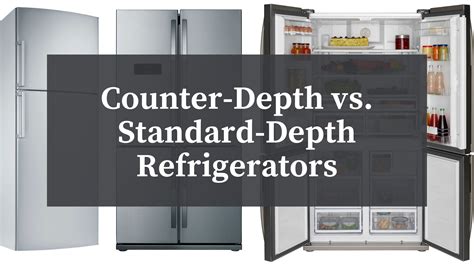 What’s the Difference Between a Counter-Depth Refrigerator and a ...