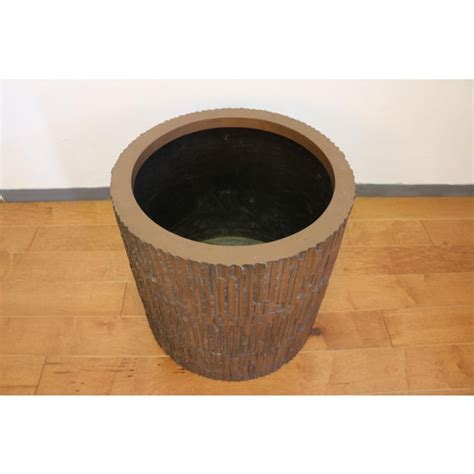 Big Fiberglass Planter by by Forms + Surfaces | Chairish