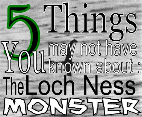 Loch Ness Monster facts | HubPages