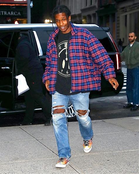 UpscaleHype on Instagram: “@ASAPRocky wears a @Balenciaga jacket and ...