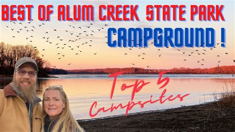 Alum Creek State Park Campground BEST campsites 2023 - YouTube