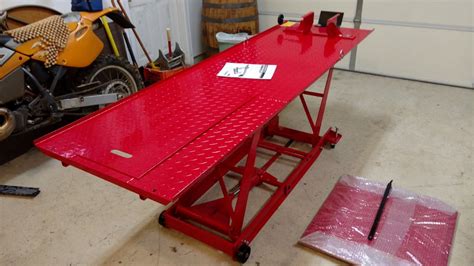 Harbor Freight Motorcycle Table Lift 03102017