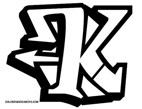 Graffiti Alphabet K " Graffiti Design K Ideas