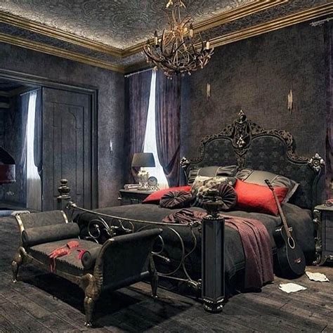 Recent gothic bedroom design only in smart homefi design | Gothic bedroom, Bedroom design ...