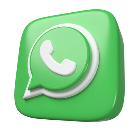 icono de whatsapp 3d 16639985 PNG
