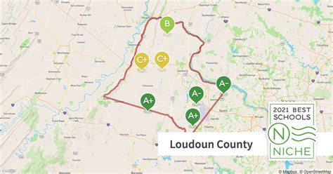 Loudoun County High Schools Map