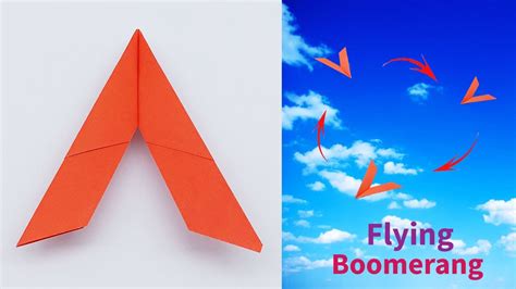 How To Make an Origami Boomerang Plane - Daily Origami