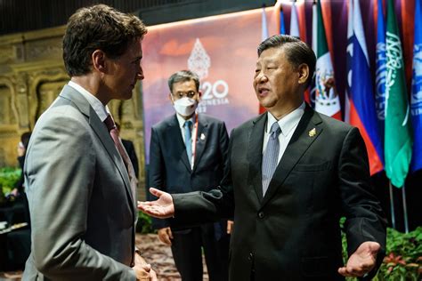 Xi confronts Trudeau on sidelines of G20 over alleged media leaks ...