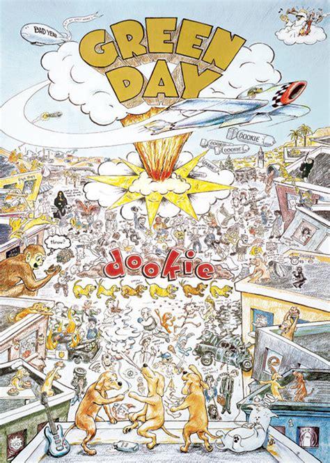 朗 Green Day - dookie Póster, Lámina | Compra en EuroPosters.es