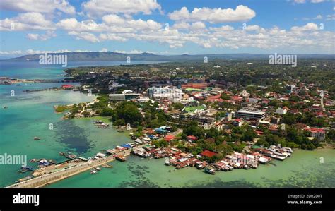 Tagbilaran is the capital city of the island province of Bohol in the Philippines Stock Photo ...