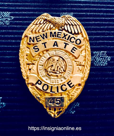 New Mexico State Police Badge | Police badge, Police, State police