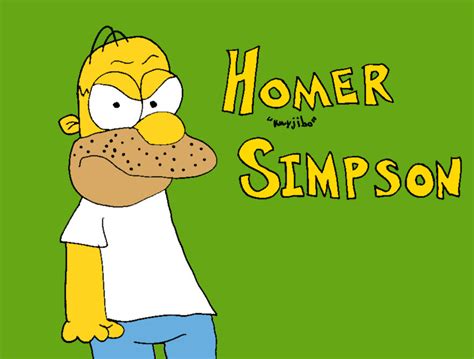 Homer ''Kwyjibo'' Simpson by BrendanDoesArt on DeviantArt