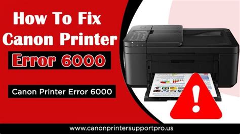 Canon Printer Error 6000 – Get A Solution In Hand