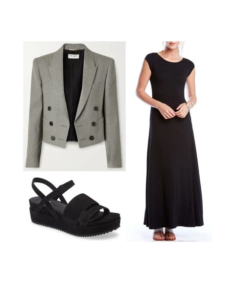 How To Wear A Blazer With A Maxi Dress - VSTYLE