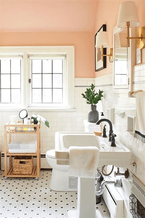 Brighten Up Any Room with a Flattering Peach Paint Color | Peach living rooms, Peach paint ...