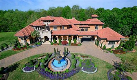 12,000 Square Foot Mediterranean Style Mansion In Charlotte, NC | Homes ...