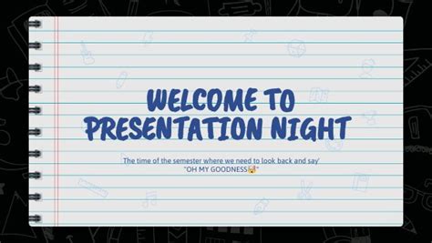 Presentation Night