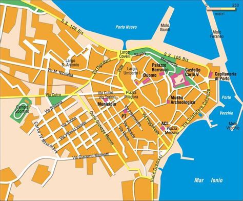 Map of Crotone