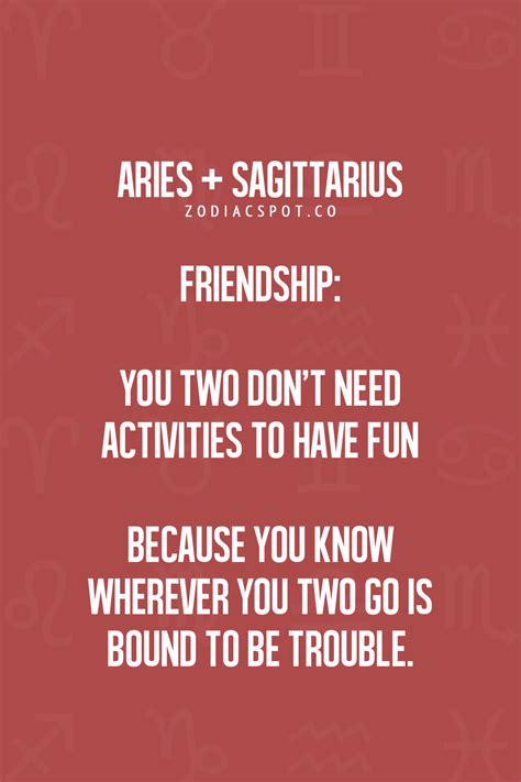 Aries And Sagittarius Love Quotes | the quotes