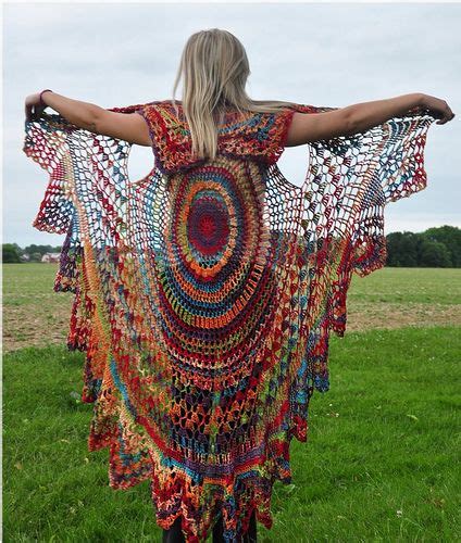 Crochet bohemian stevie nicks style vest – Artofit