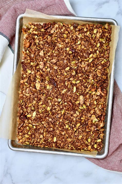 Pumpkin Seed Granola - KendellKreations