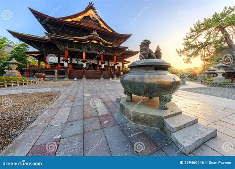 Zenkoji Temple, Nagano, Japan Stock Photo - Image of architecture ...