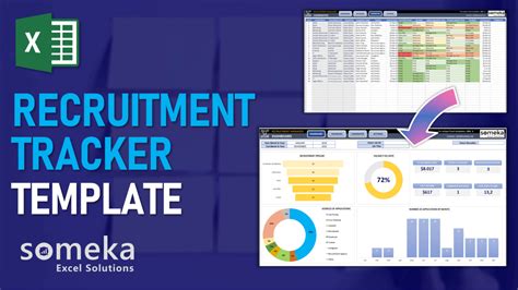 Recruitment Tracker Excel Template | Hiring Plan for HR