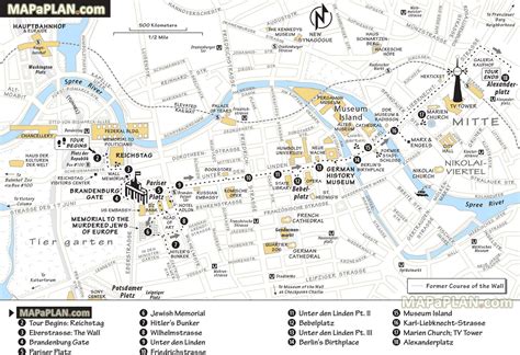 Berlin maps top tourist attractions free printable city street map ...