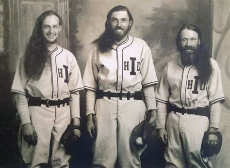 Pictures of the House of David, the All-Bearded Baseball Team, From the Early 20th Century ...