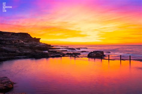 Magnificent Mahon Pool Sunrise photography wall art print.