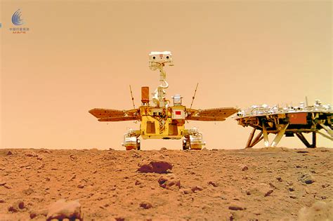 China’s Zhurong rover sends a selfie from Mars - The Verge