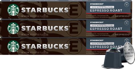 Starbucks Nespresso Decaf Espresso Coffee Pods (30-Pack) 110481 - Best Buy