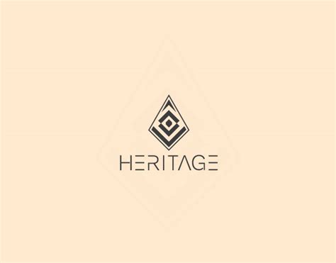 Heritage Logo Design & Presentation on Behance