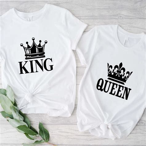 King or Queen Wedding T-Shirt – Pretty Creations