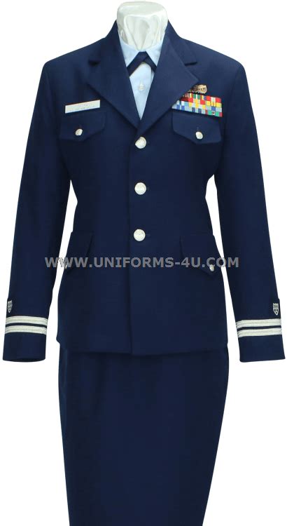 U.S. COAST GUARD AUXILIARY WOMEN'S SERVICE DRESS BLUE UNIFORM