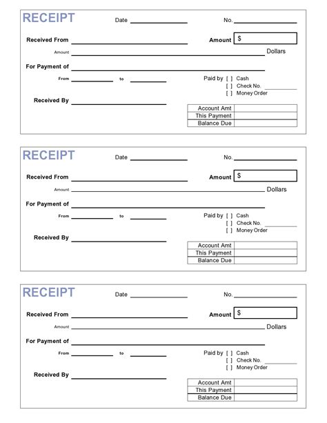 30 Editable Purchase Receipt Templates (Word / Excel) ᐅ TemplateLab