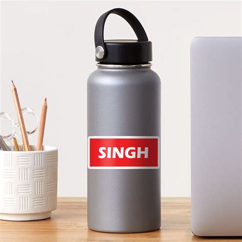 "SINGH - Popular indian sikh surname (India | UK | USA) " Sticker for Sale by Trisha2k | Redbubble