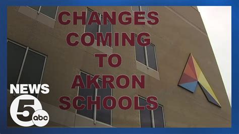 Akron Public Schools to consider facility changes within the district - YouTube