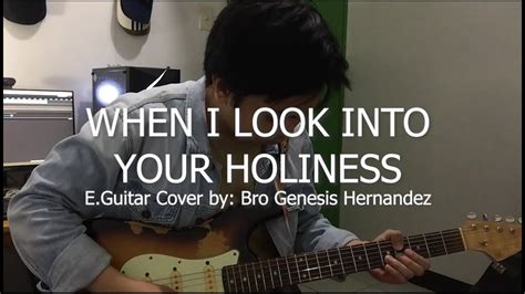 WHEN I LOOK INTO YOUR HOLINESS Instrumental - YouTube